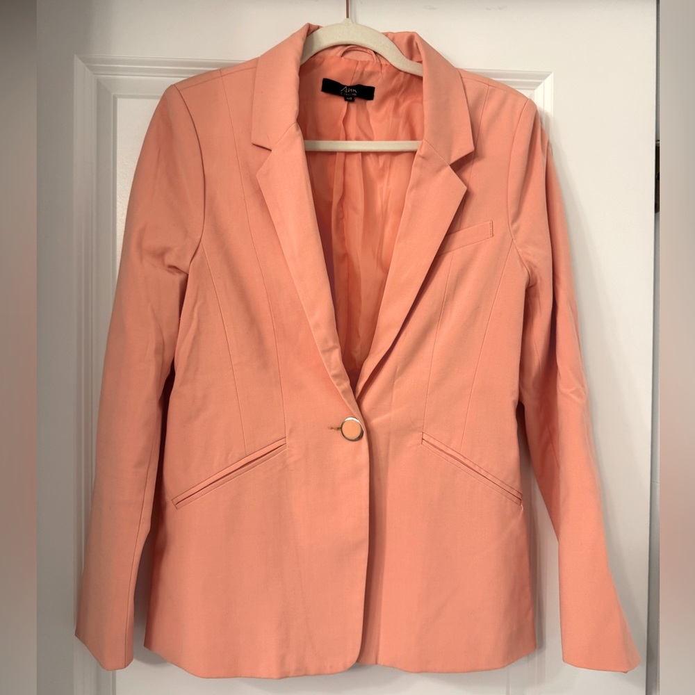 Blazer peach color